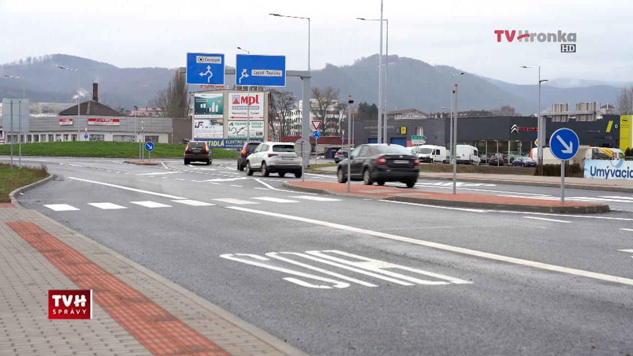 Turbookružná križovatka vo Zvolene je hotová