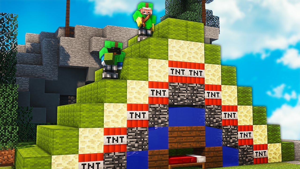 Мы попробовали кемпинг в BedWars..