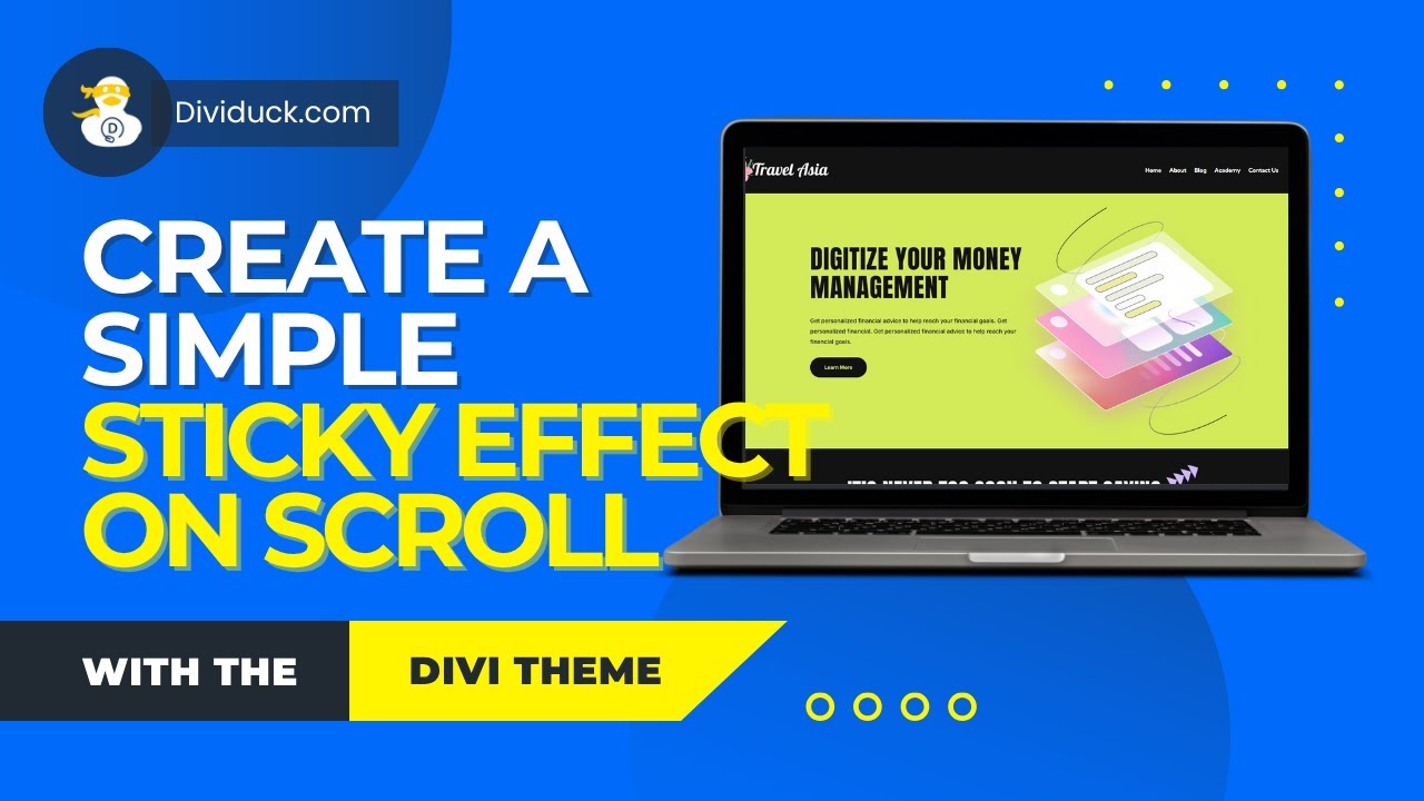 Stop Overcomplicating Sticky! A Practical Divi Design Example