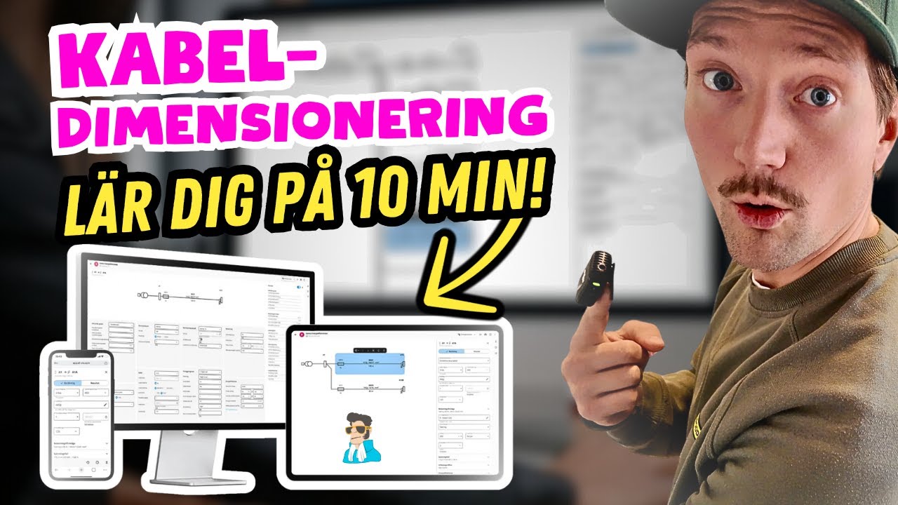 Kabeldimensionering - Lär dig på 10 minuter!