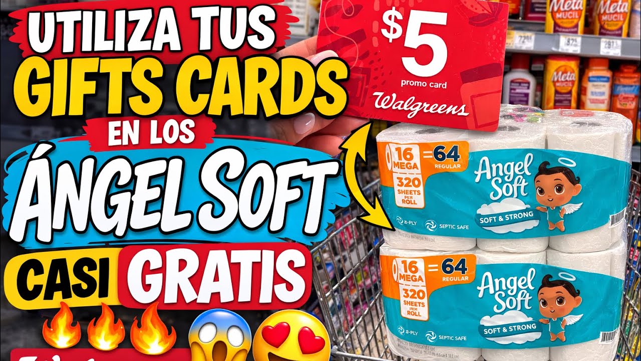 Walgreens 🔥ANGEL SOFT CASI GRATIS 🔥🔥🥳