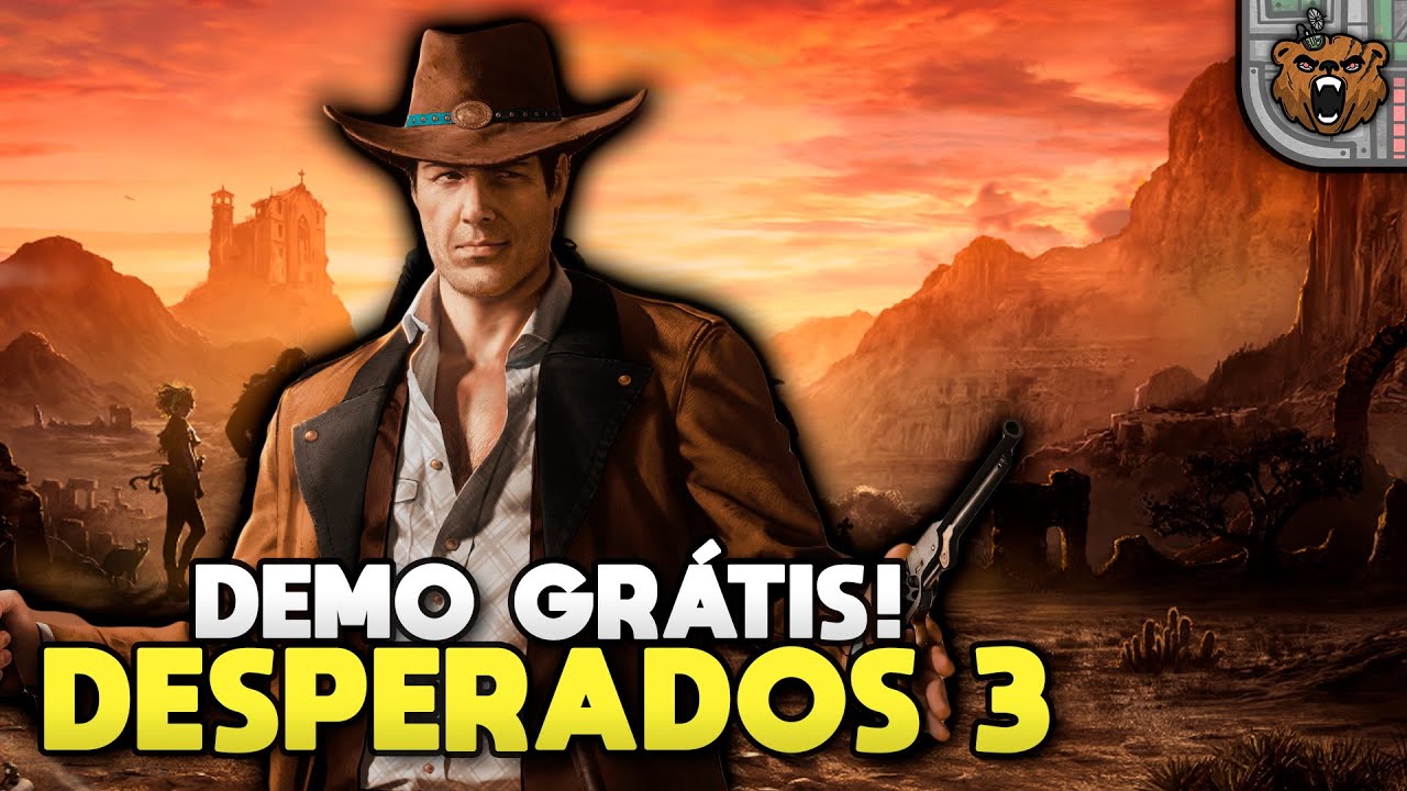 (DEMO GRÁTIS) Tiroteio sorrateiro no VELHO OESTE! - Desperados 3 | Jogo Rápido - Gameplay PT-BR