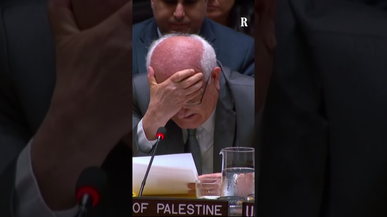 Le lacrime dell'ambasciatore palestinese all'Onu