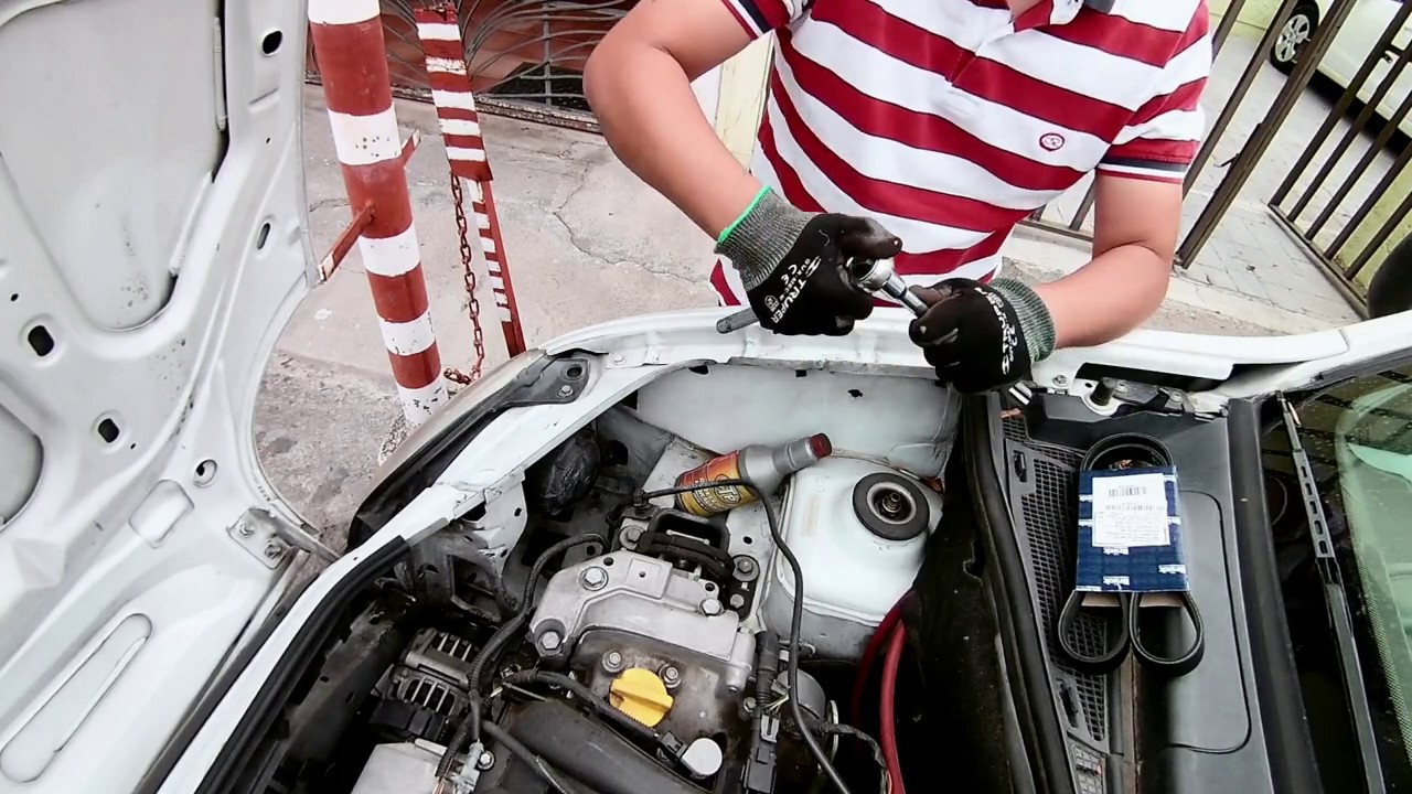 Cambio de Banda Alternador Renault Kangoo 2006