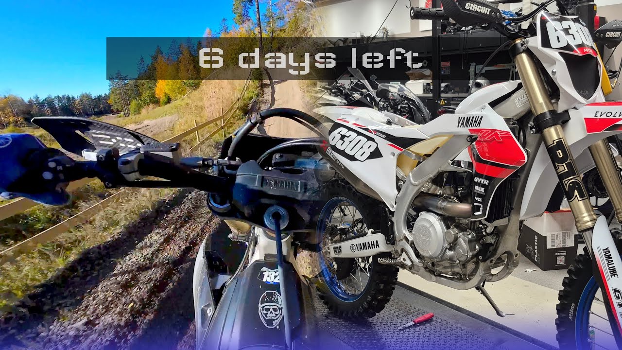 Sista körningen och bike prep inför GGN | Swedish Enduro | Yamaha WR450F | HMK