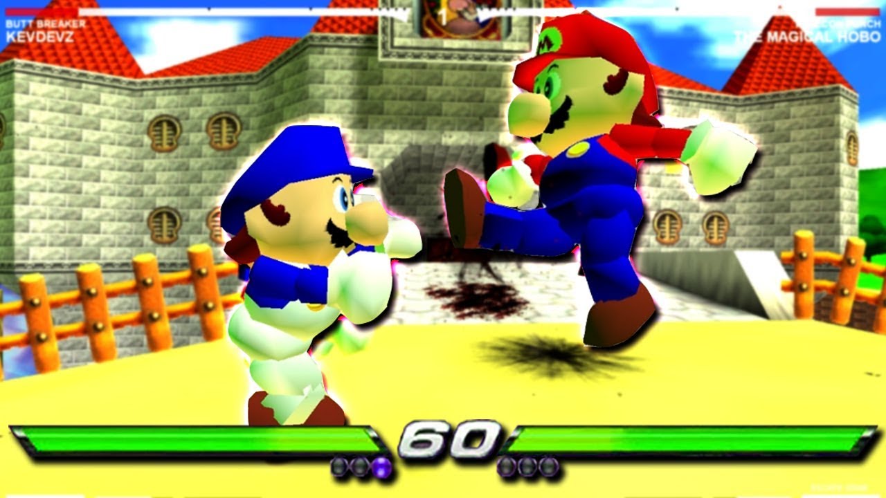 SUPER MARIO FIGHTER! [Gmod Ragdoll Fight]