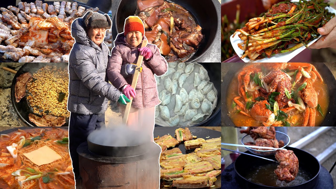 흥삼이네 요리모음~  Heungsam's family COOKING COMPILATIONS - Mukbang eating show