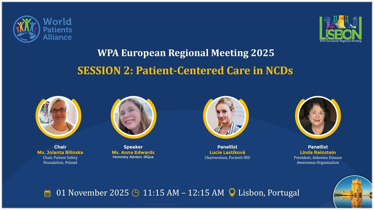 Day 1 | European Regional Meeting &ndash; Session 2: Patient-Centered Care in NCDs | WPA