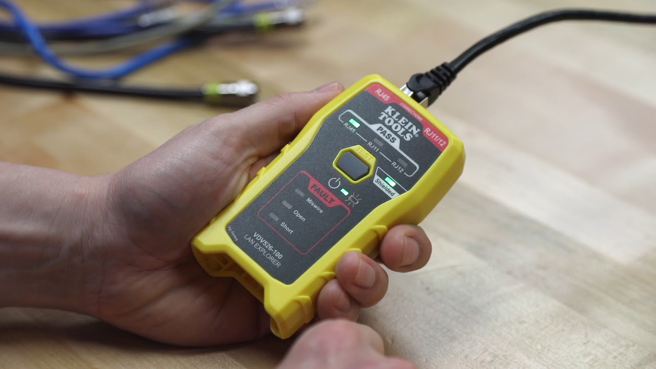 LAN Explorer&trade; Data Cable Tester (VDV526-100) Demonstration Video
