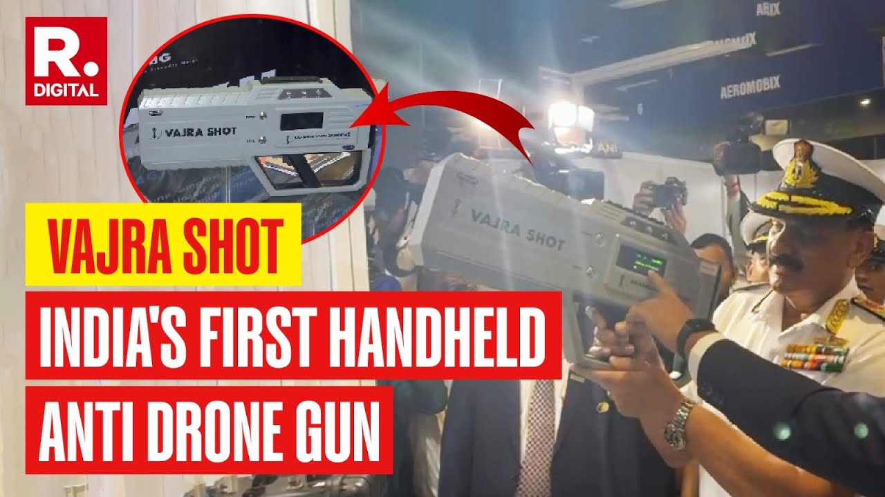 India’s Homegrown Anti-Drone Weapon ‘Vajra-Shot’ Sets Global Standards in Portability and Precision