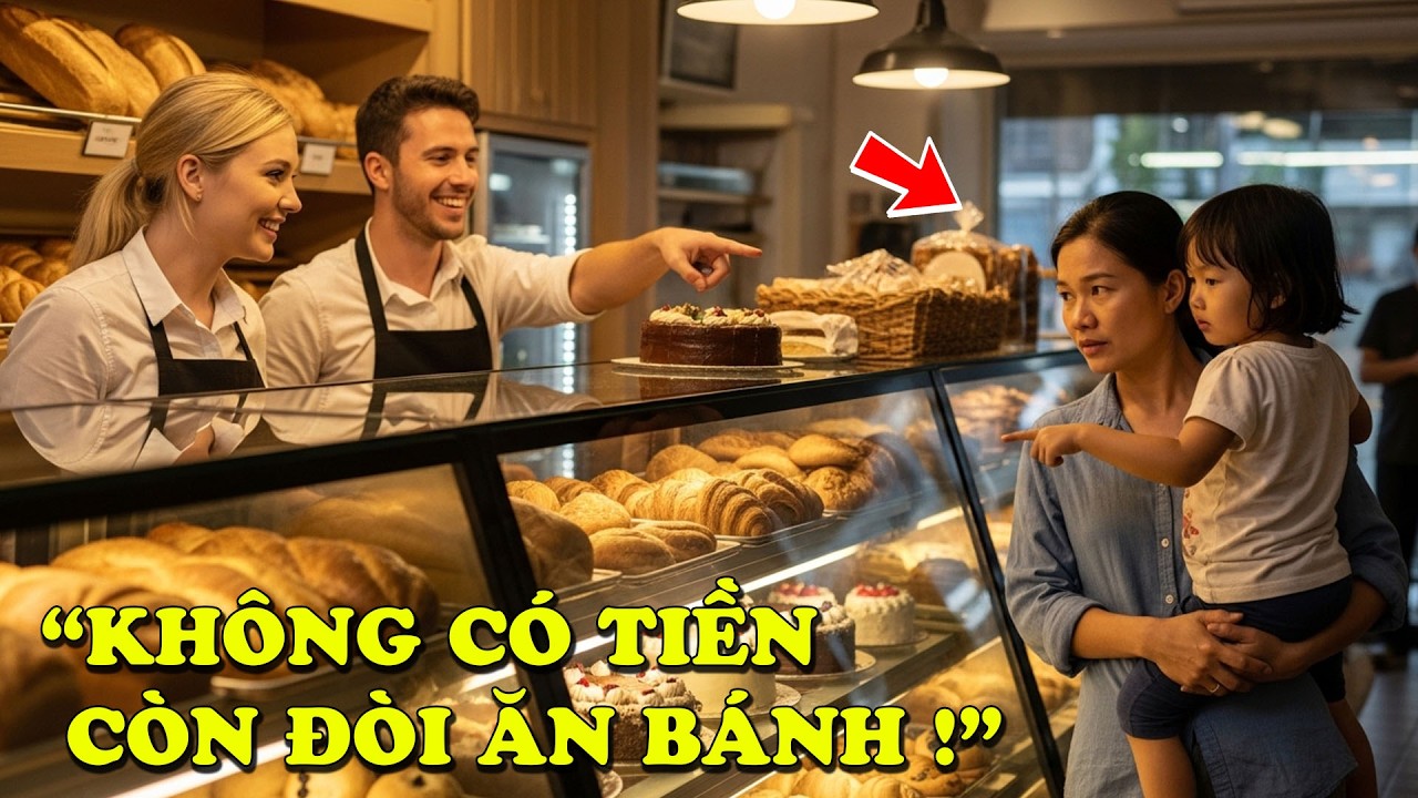 Mẹ Việt Xin Bánh Kem Cho Con Trong Tiệm Bánh Ở Mỹ, Bị Khinh Bỉ Giữa Đám Đông Và Cái Kết Chấn Động