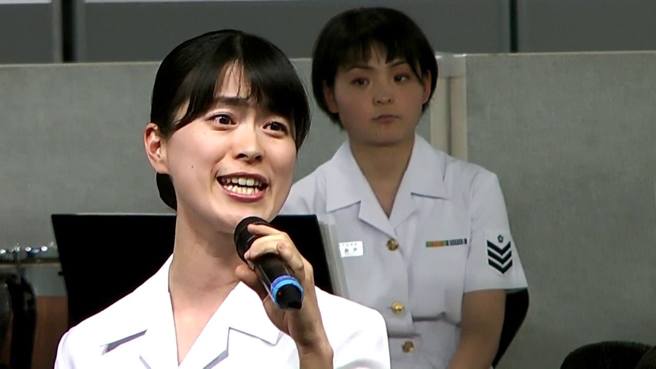 横浜開港祭2017 海上自衛隊東京音楽隊音楽演奏セレクション ｢自衛隊の歌姫｣三宅由佳莉3曹の活躍まとめ映像セレクション(3曲全曲版)