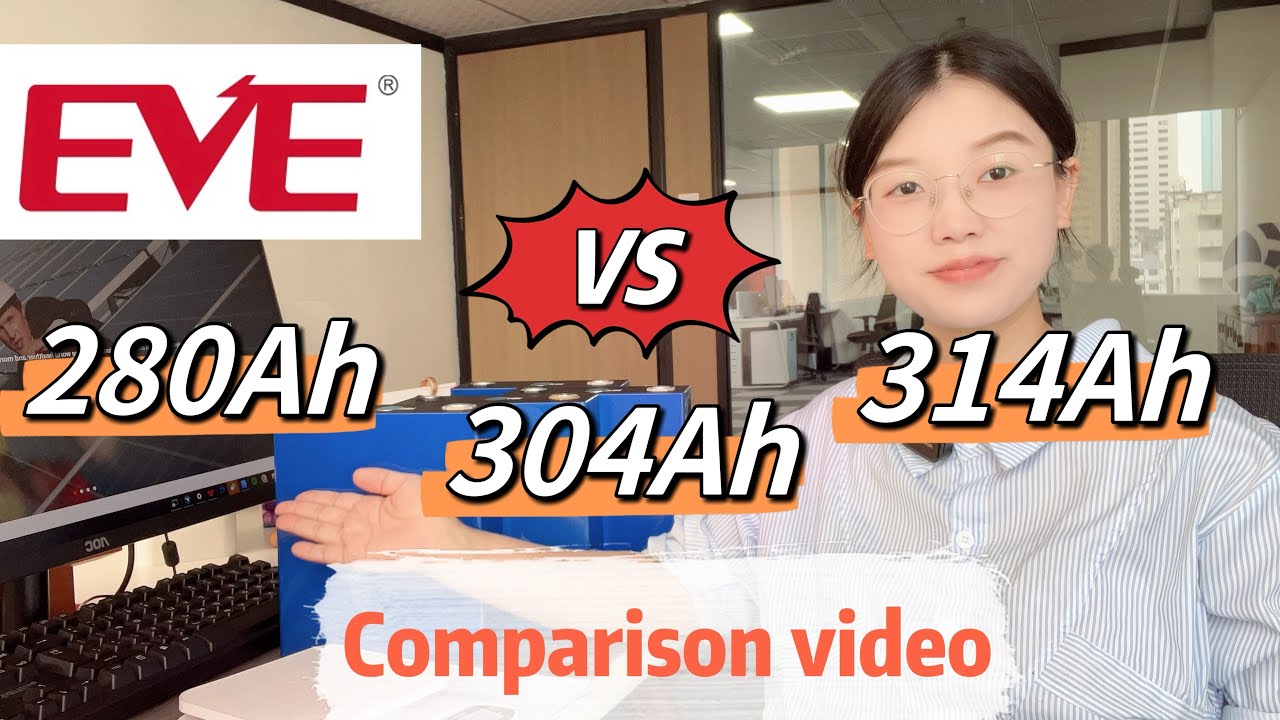 Сравнение ячеек Lifepo4 EVE 280ah 304ah 314ah