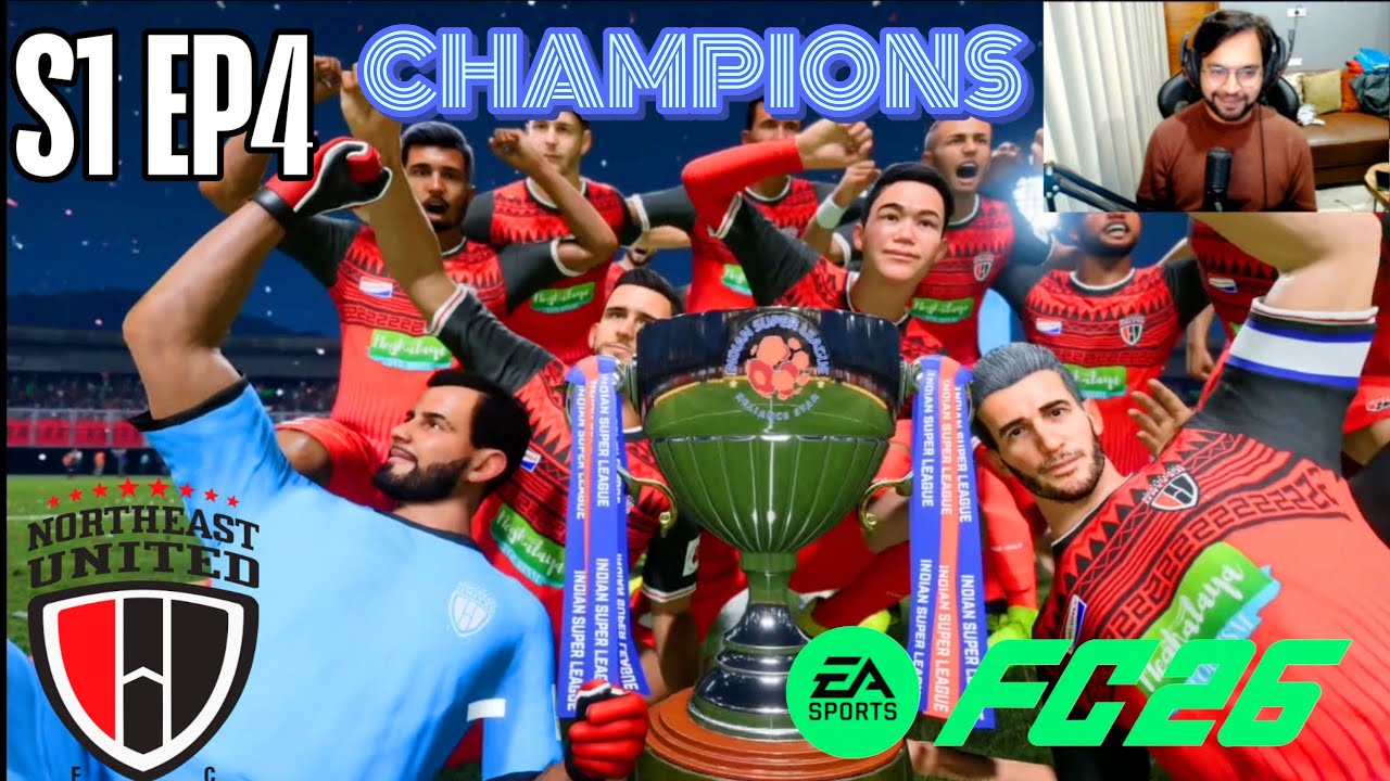 DHURANDHAR OF NORTHEAST ARE CHAMPIOMS-MANAGER ROAD TO GLORY S1 EP4 FC26 CAREER MODE 