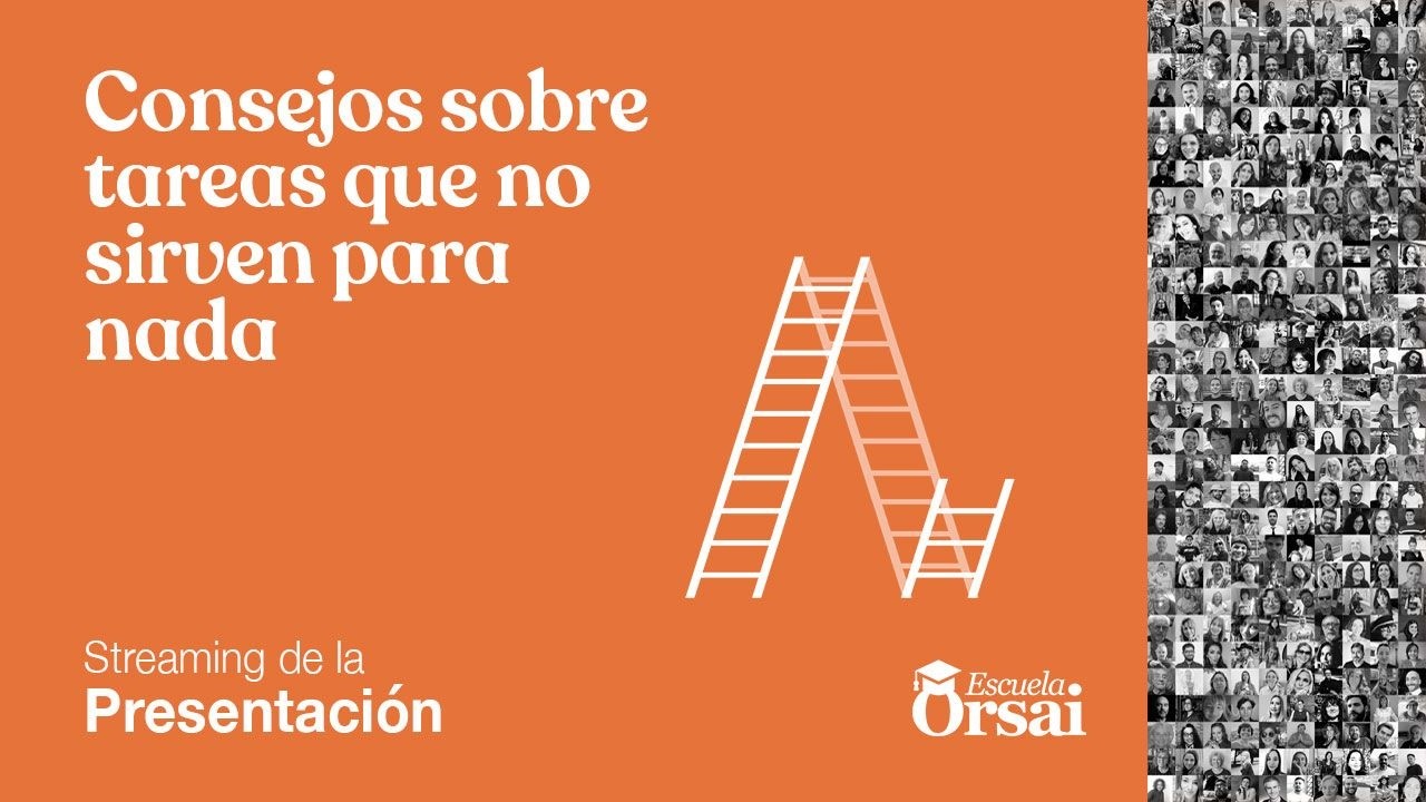Presentación de «Consejos sobre tareas que no sirven para nada»