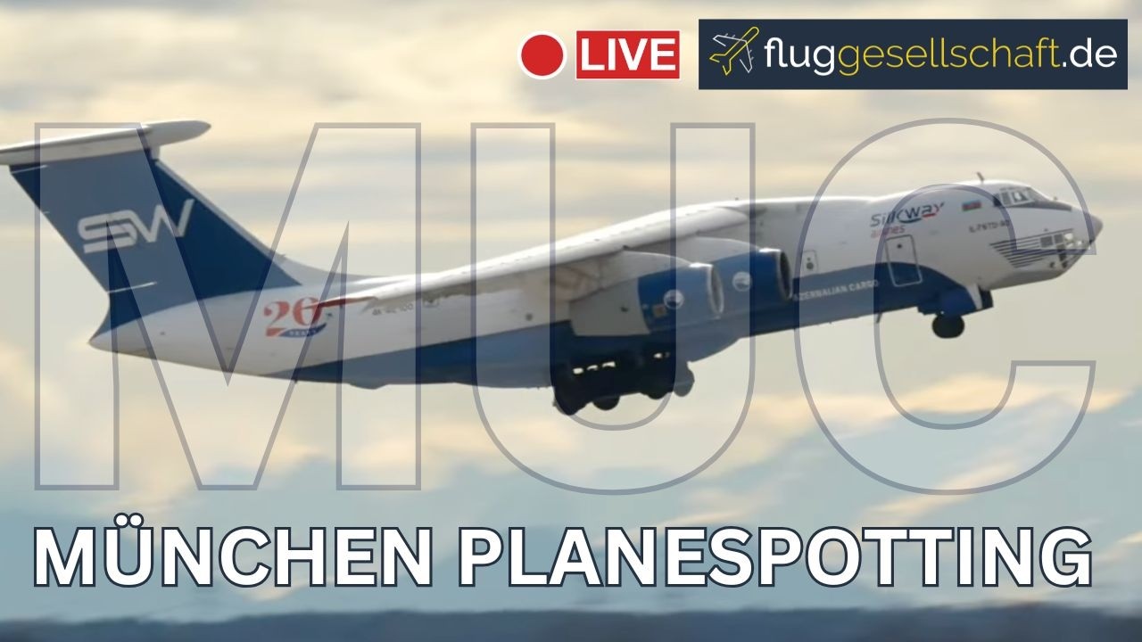 LIVE: Planespotting München (EDDM / MUC) – ✈️ An- & Abflüge zur Sicherheitskonferenz MSC 2026! 🌍