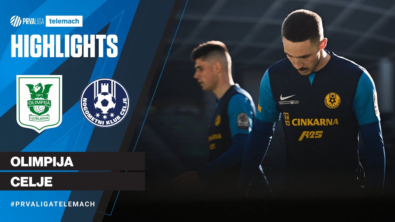 Olimpija 2-0 Celje | 23. krog 2024/25 #PrvaLigaTelemach.
