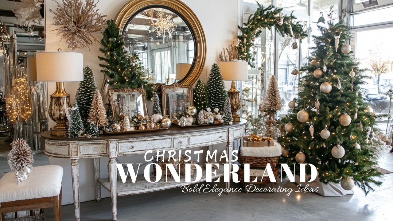Christmas Wonderland: Bold Elegance Decorating Ideas 2024