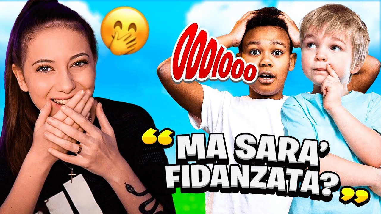FACCIO CREDERE a 2 RAGAZZI di essere UNA BAMBINA 😂 FORTNITE ITA
