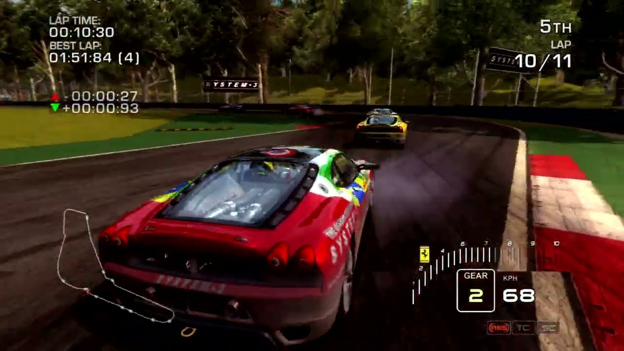 BRUNO SENNA'S F430 | LEGEND Difficulty | 4k Gameplay (no emulation)