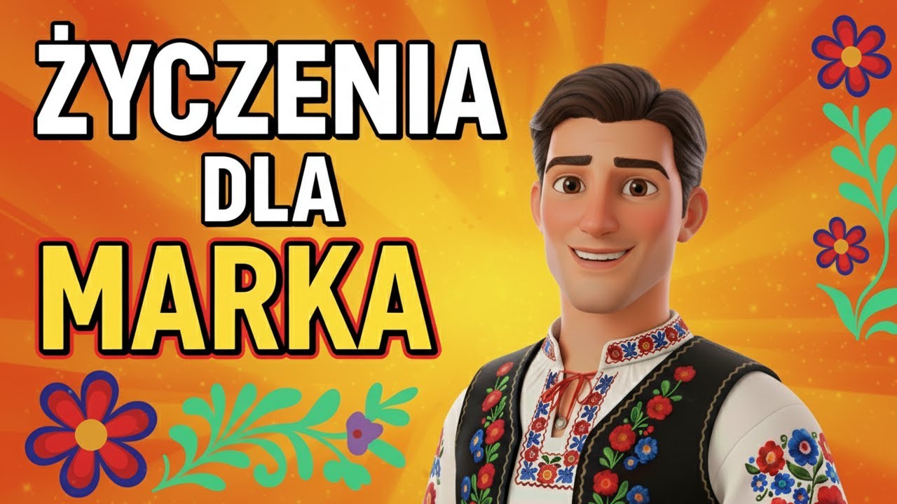 Życzenia imieninowe dla MARKA 💐 Wesoła piosenka z życzeniami | Disco Polo Biesiada