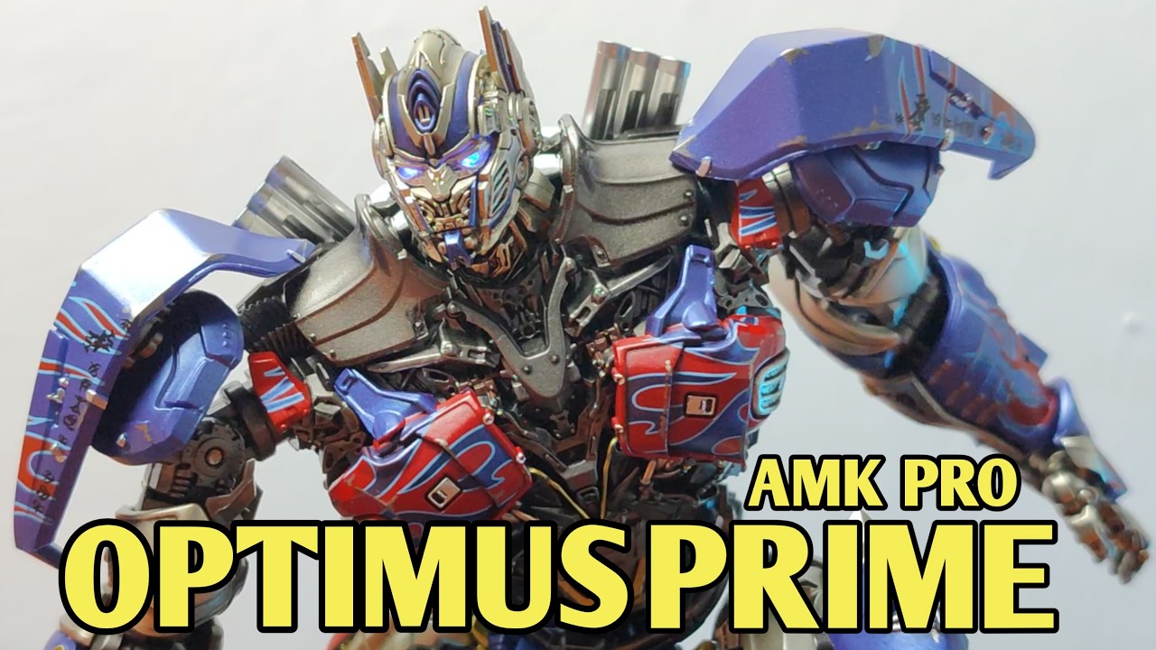 Ganteng banget !? YOLOPARK AMK PRO Optimus Prime #transformers The Last Knight MODEL KIT Review