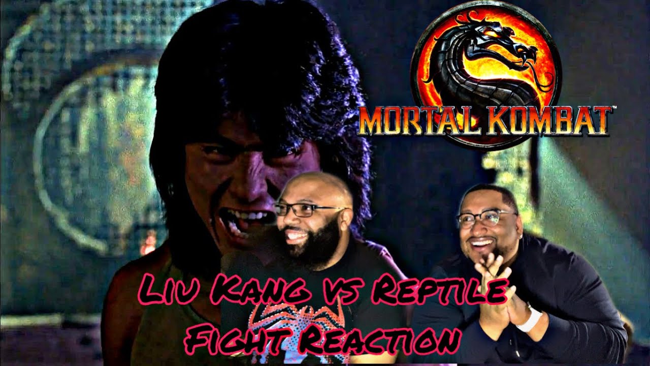 Mortal Kombat  | |  Liu Kang vs Reptile Fight Scene Reaction