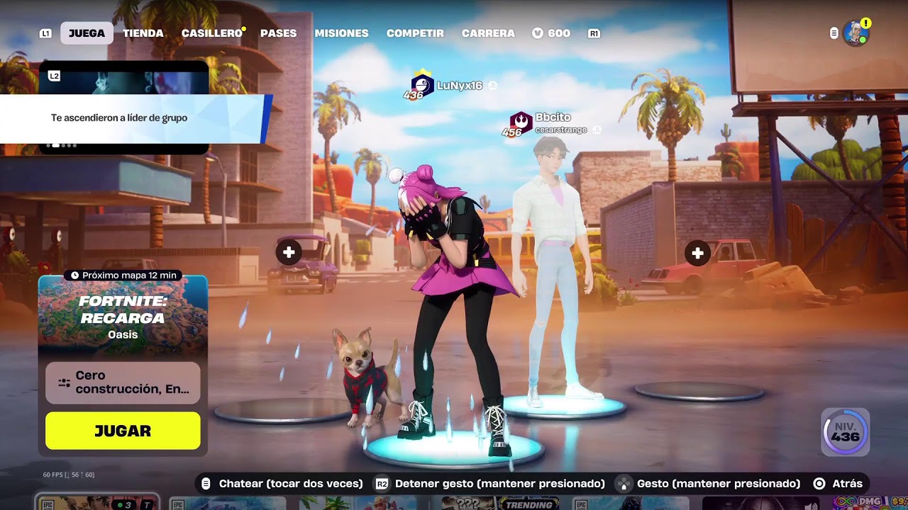 FORTNITE con cesarstrange y amigos