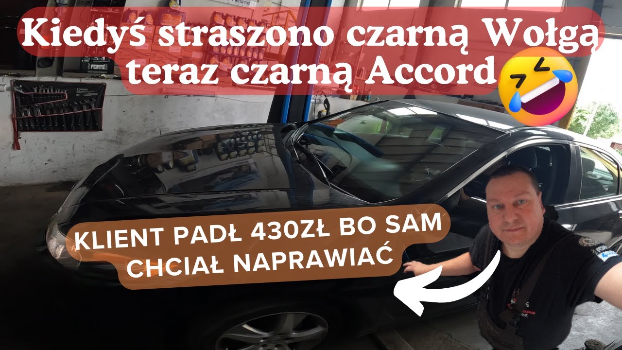Klient stracił 430zł i Accord dalej nie kręci
