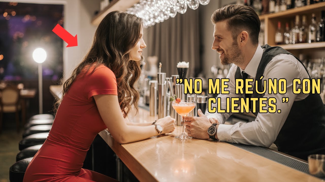 La multimillonaria apostó que el padre soltero no aguantaría 5 minutos — él se quedó toda la noche.