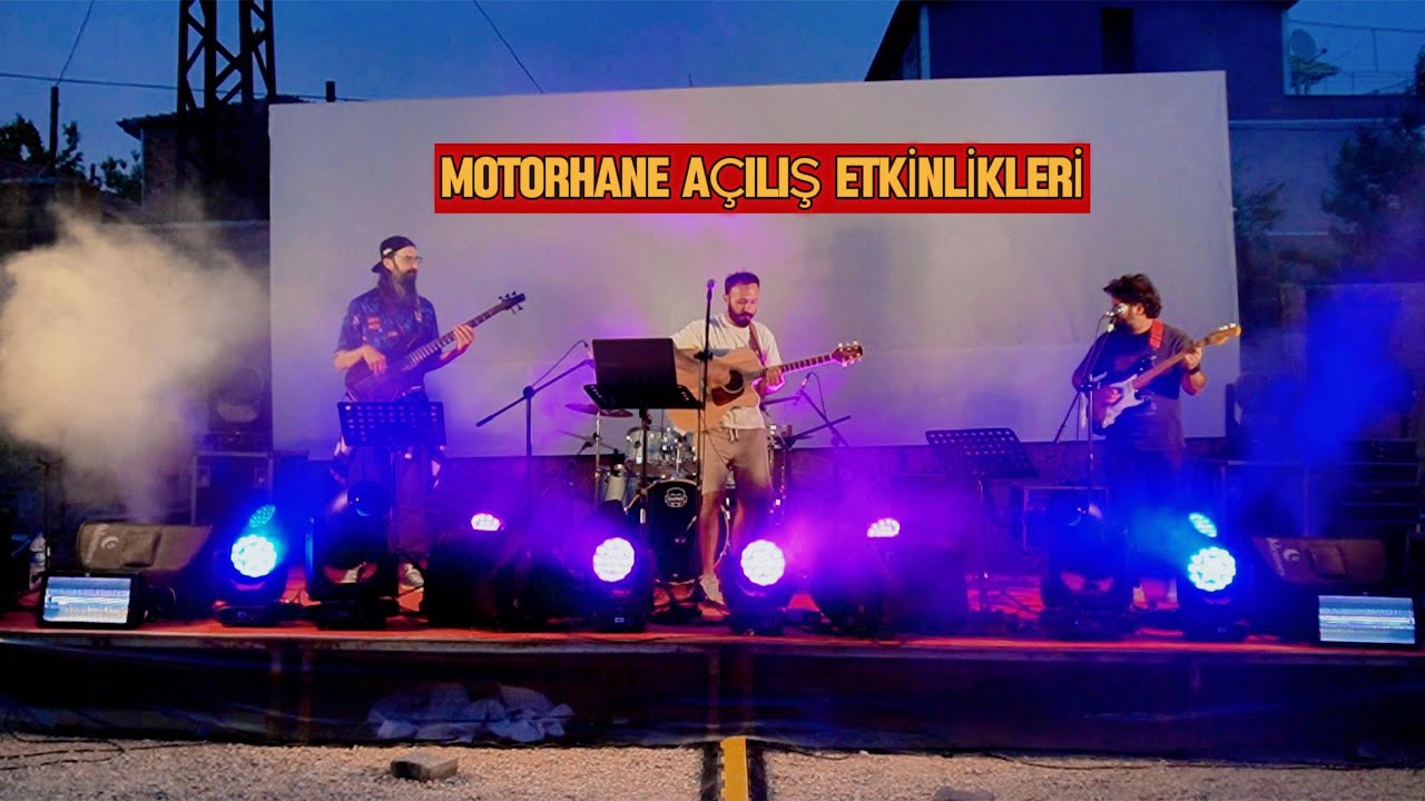 Motorhane A&ccedil;ıldı.. A&ccedil;ılış, Etkinlikler ve Konserler