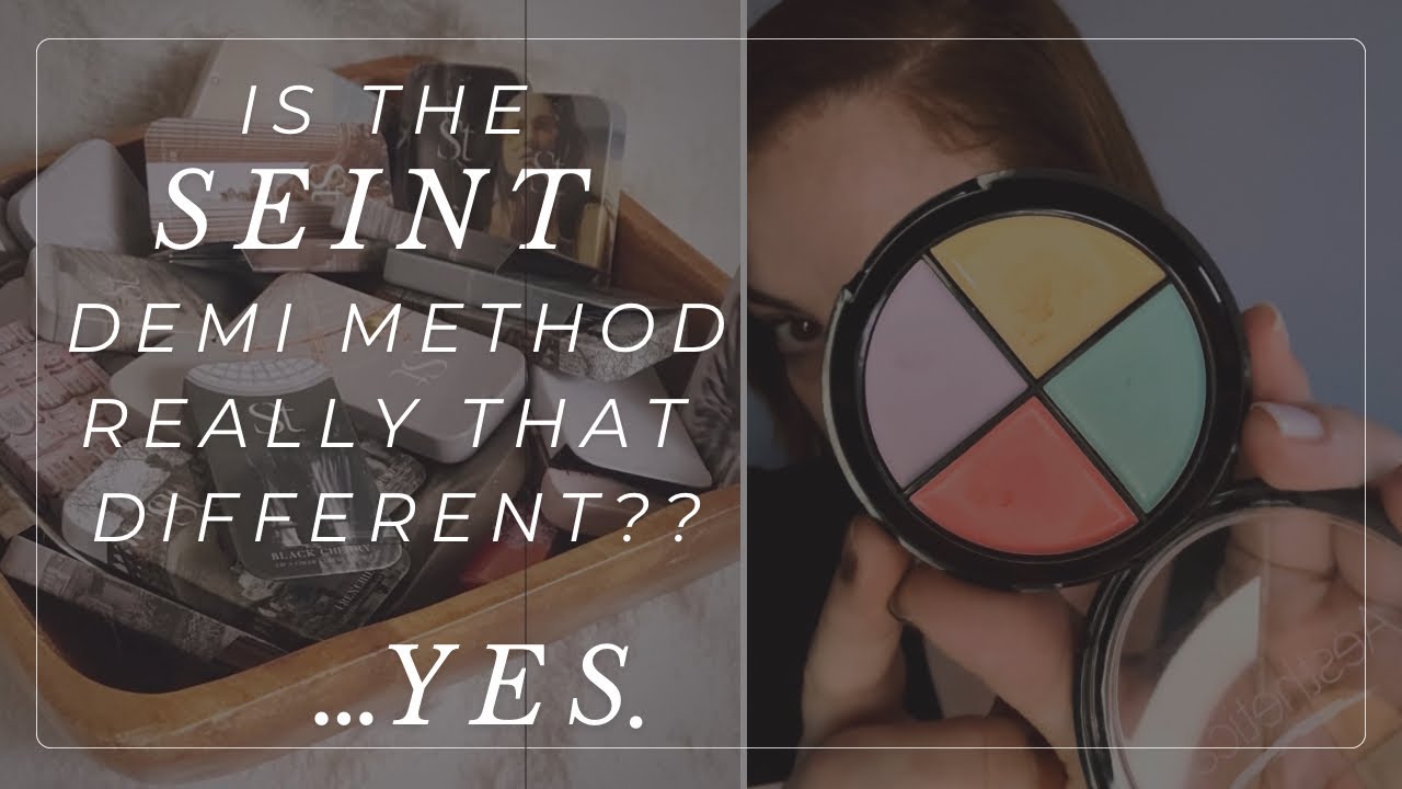 My take on the Robert Welsh vid on the Seint makeup Demi Method
