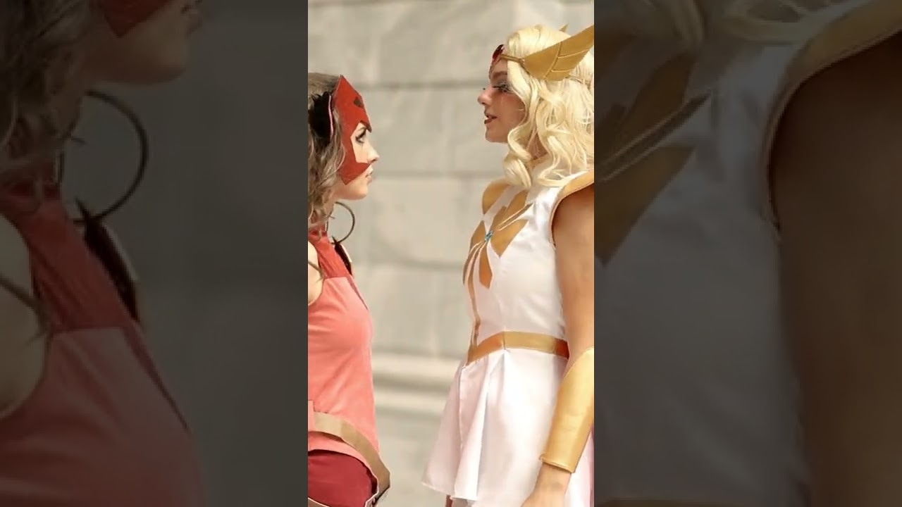 #SPOP DoubleTrouble и #Catra Scene при участии Raineemery #SheRa #Cosplay #Cosplayer #Catradora #...