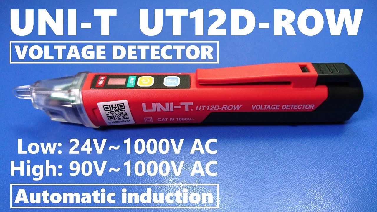 UNI-T UT12D-ROW Temassız Voltaj Dedektörü İnceleme