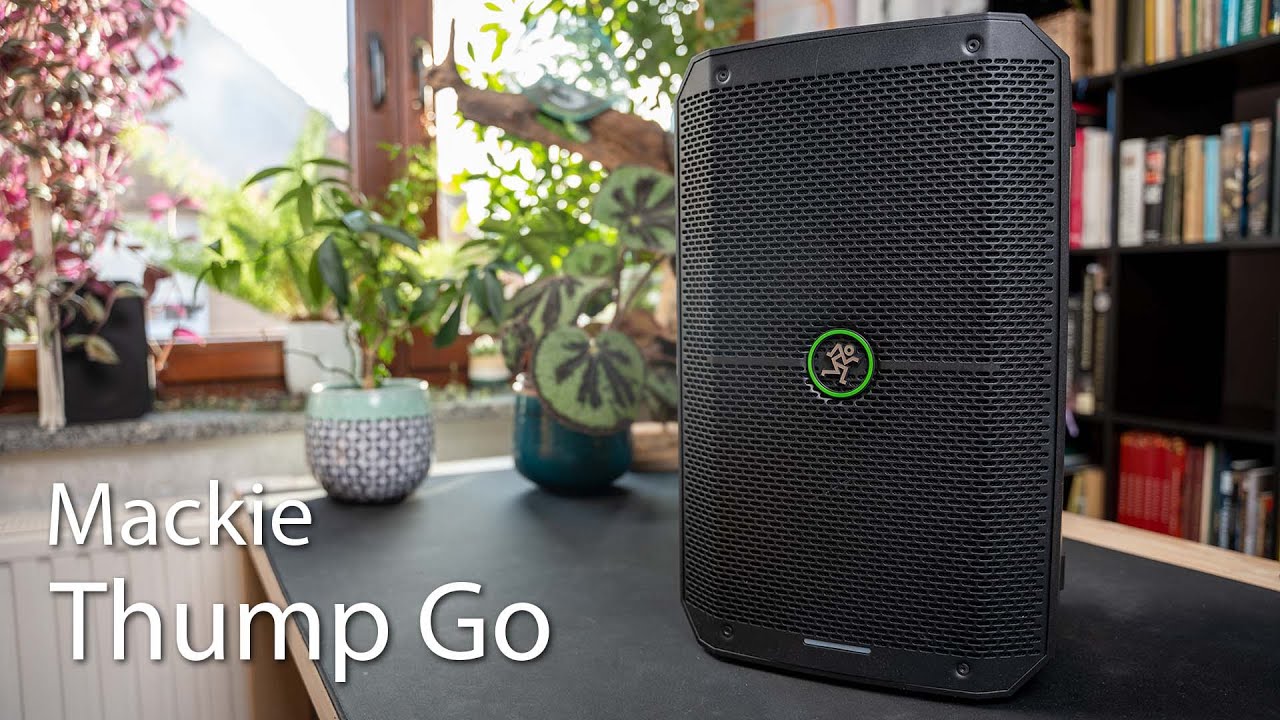 Mackie Thump Go im Test - Vielseitige kleine Box mit ordentlich Power - auch f&uuml;r den mobilen Einsatz