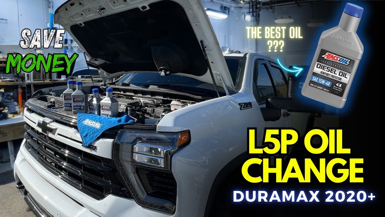 2024 Silverado L5P Oil Change How to DIY