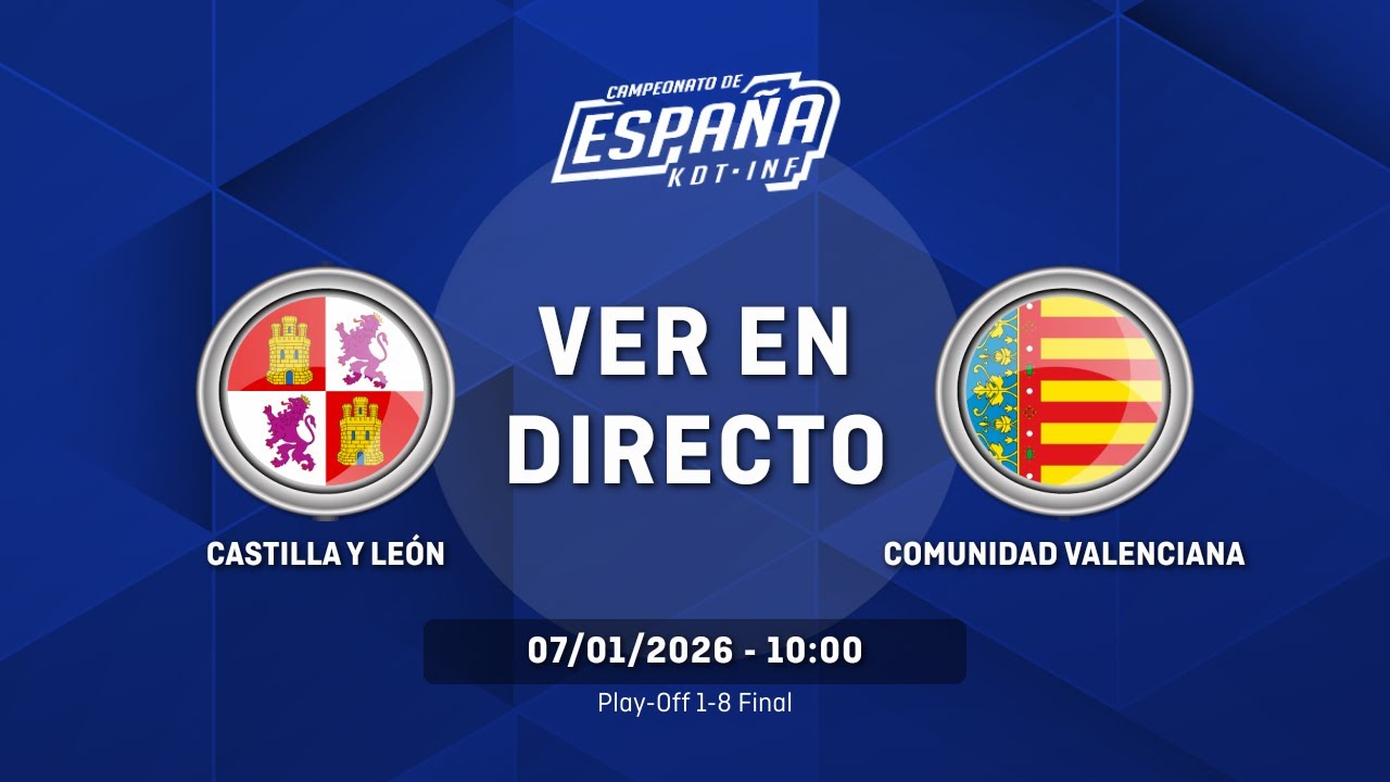 CASTILLA Y LEÓN vs COMUNIDAD VALENCIANA | Play-Off 1-8 | Final | CESA Cadete Femenino
