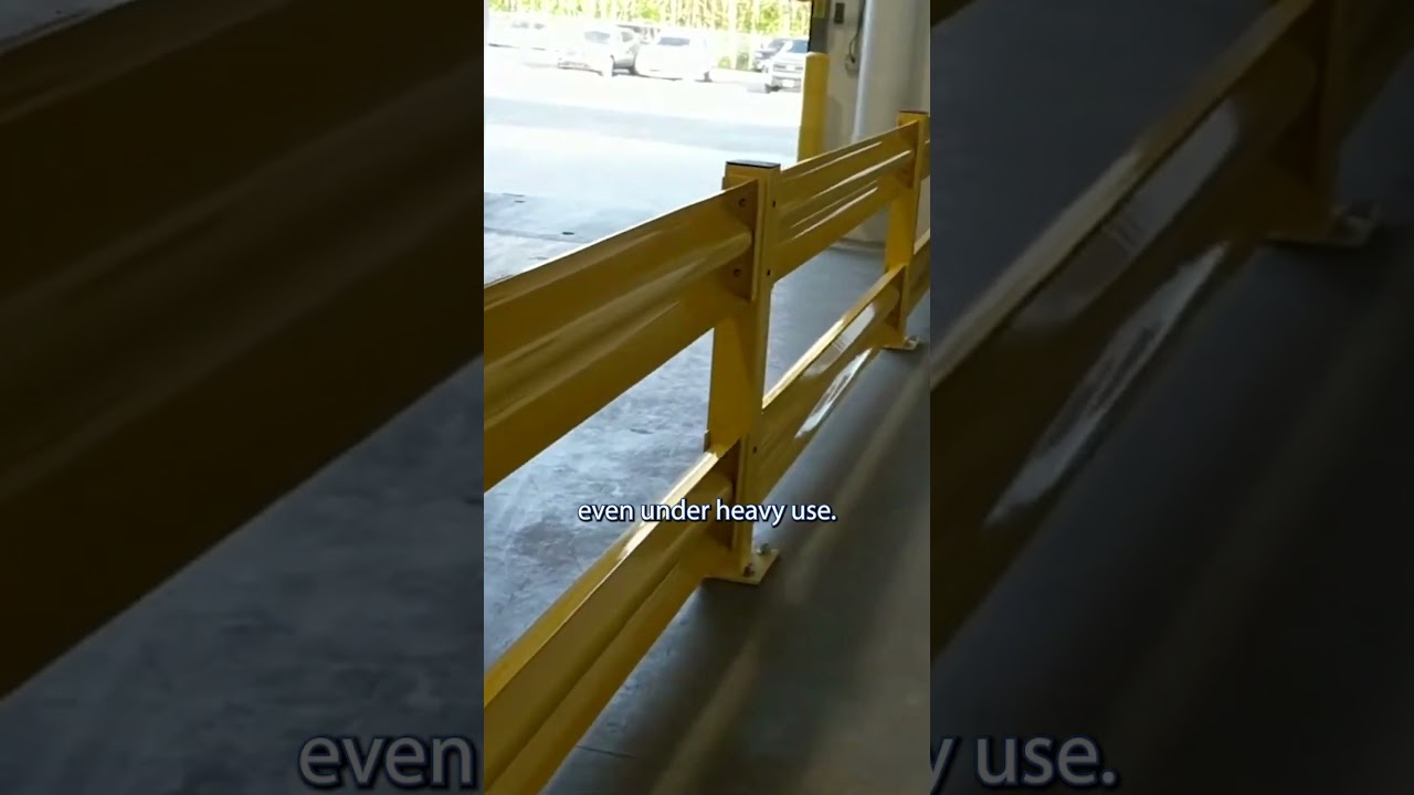 Protect Your People and Equipment: Handle-It’s Heavy Duty Guard Rail Solution.