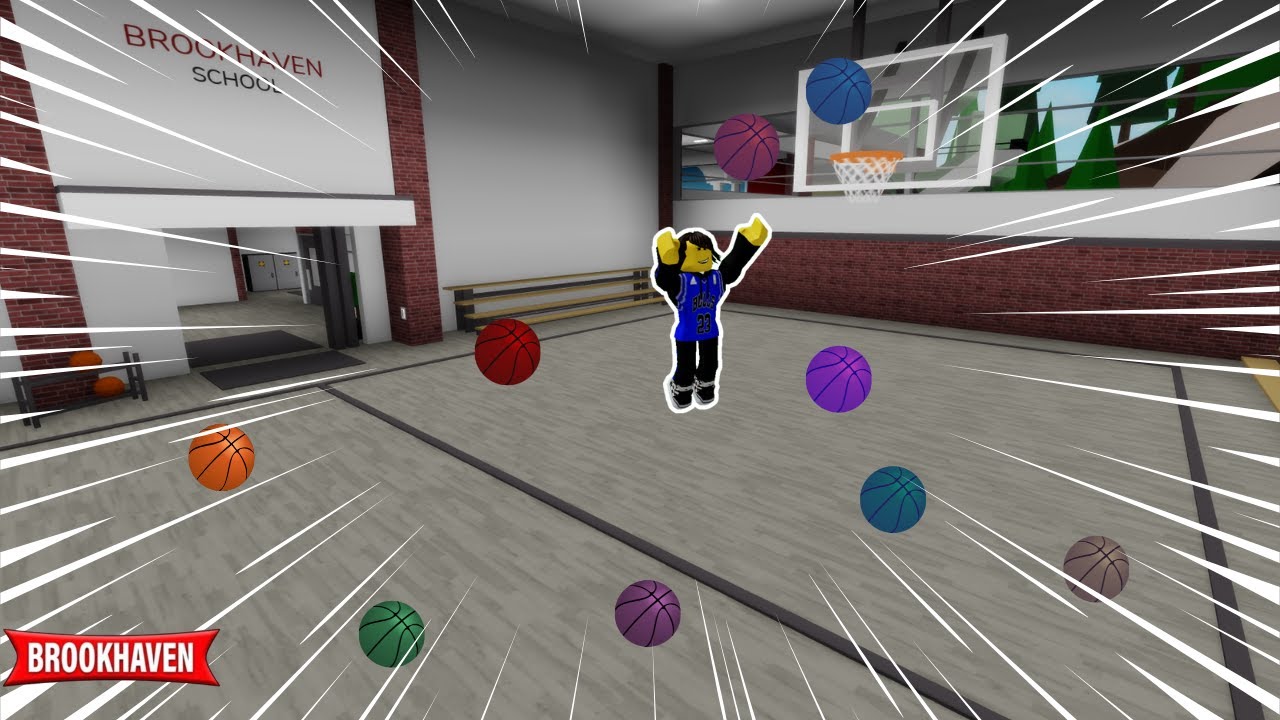 I PLAYED a solo game of BASKETBALL in Brookhaven