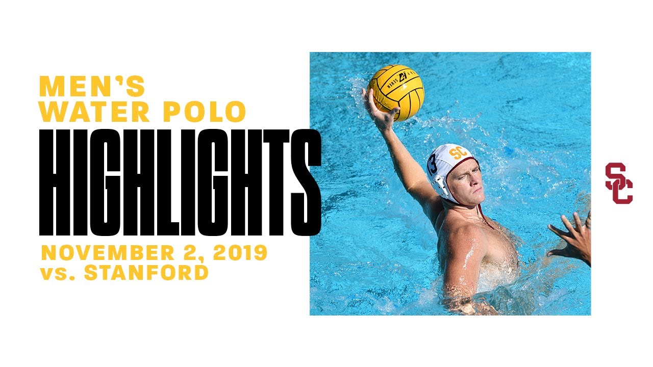 USC Men's Water Polo Highlights - USC 9, Stanford 8 - 11/2/19