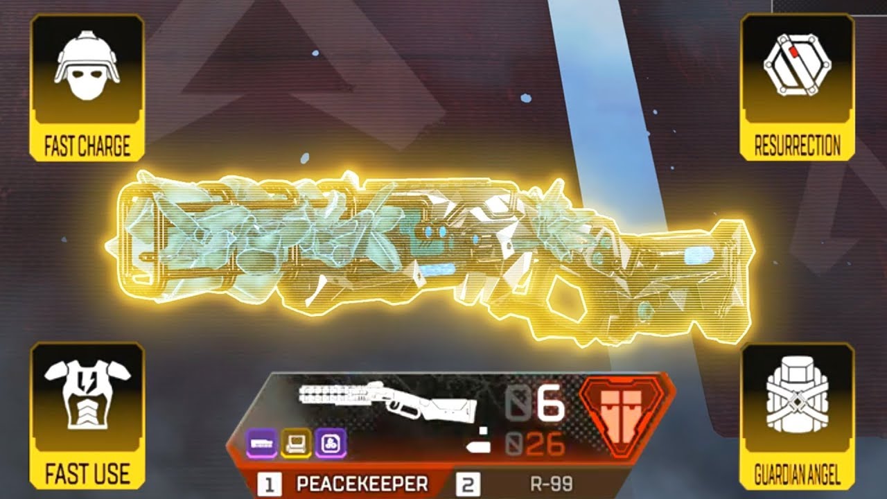 DON'T sleep on the peacekeeper in apex legends..