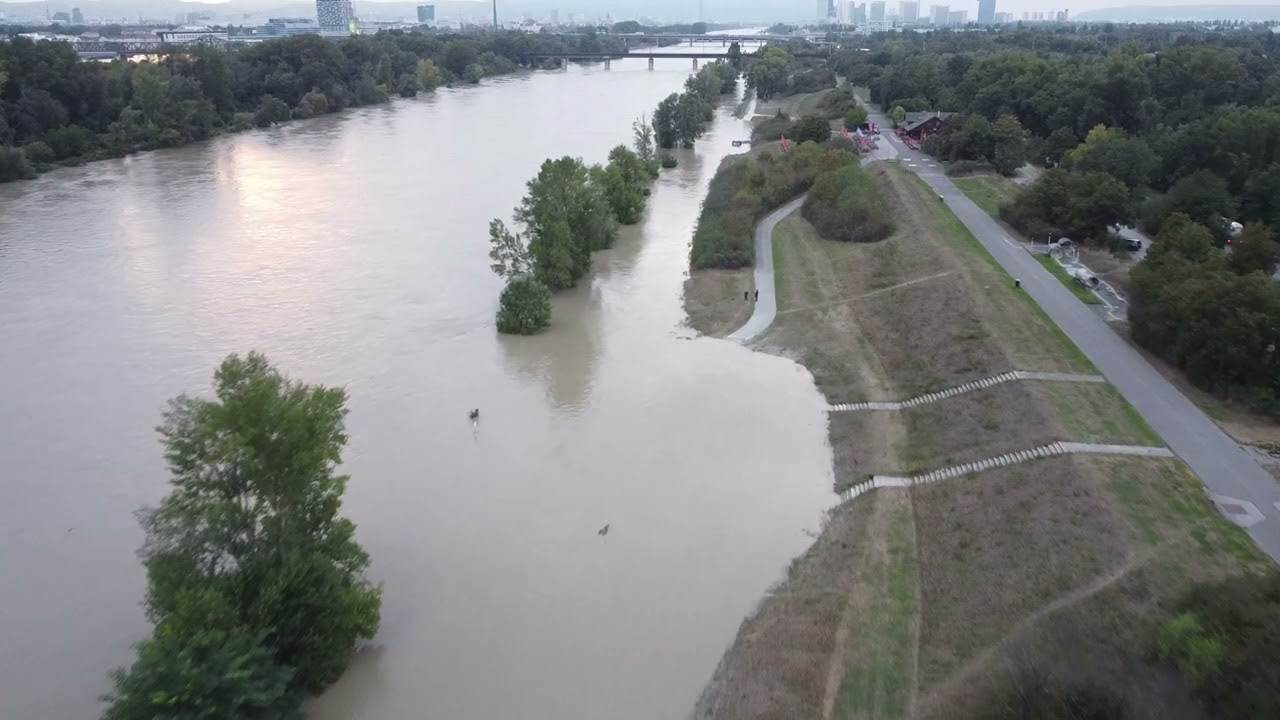 Hochwasser Wien, September 2024