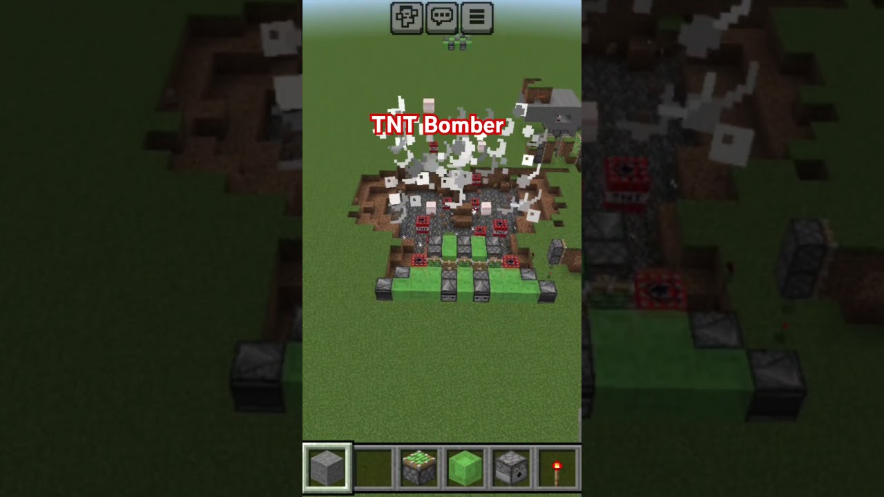 TNT bomber tutorial complete!!#minecraft