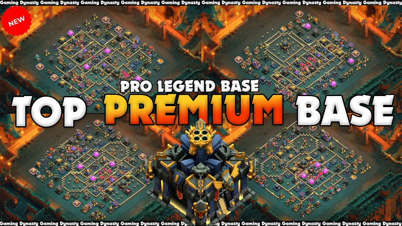 TOP 10 TH17 WAR BASE! New Th17 Bases After Update🔥Th17 RANKED Base Anti RC Charge & Anti Root Rider