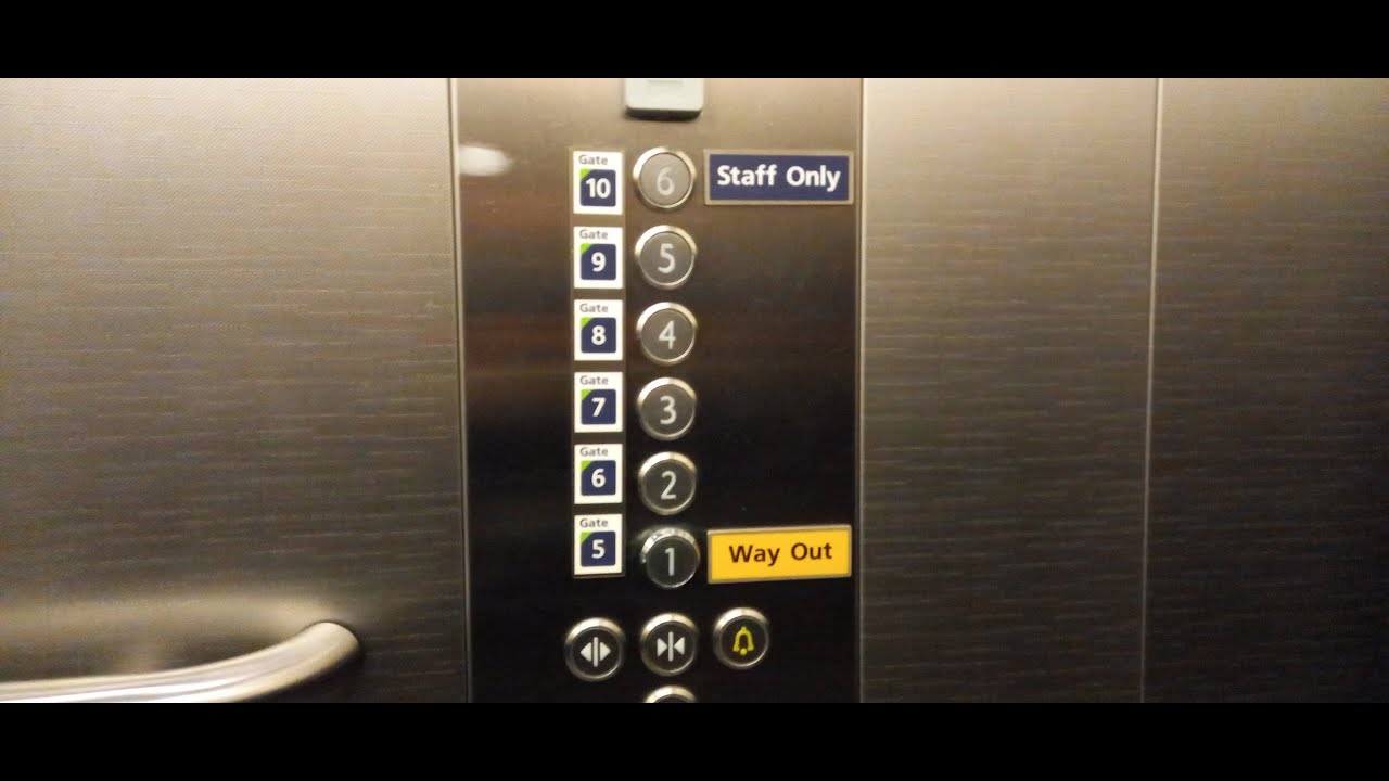 VERY NICE!! (2012) Kone MonoSpace lifts at Southmead Hospital Gates 5-10 in Henbury, Bristol