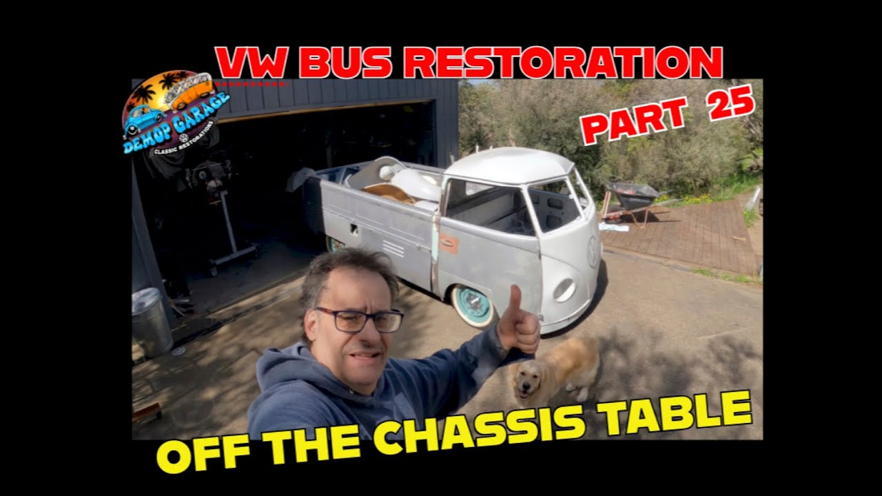 Создание кабины с одной шторкой с нуля // Удаление стола шасси #Volkswagenrestoration