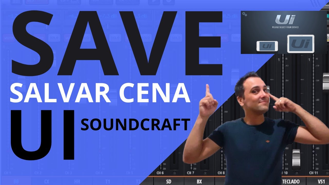 Como salvar a cena na UI24 | SAVE