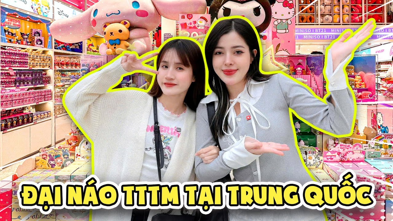 LINH VY ĐẠI NÁO TTTM TẠI TRUNG QUỐC - KHÁM PHÁ NHỮNG MÓN ĐỒ ĐỘC LẠ I Linh Vyy Official