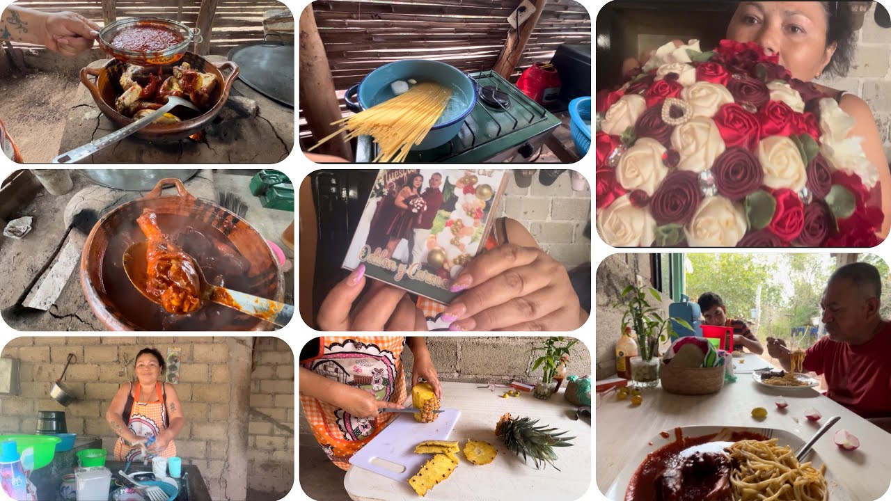Pollo en guajillo//Les cuento porque est&aacute;bamos enojados con el fot&oacute;grafo 