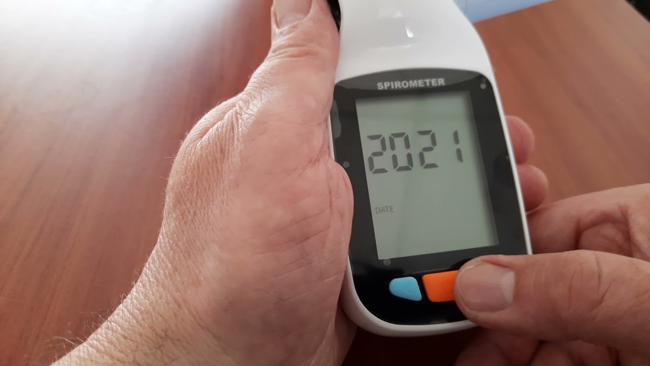 Guía de uso espirometro Contec Sp70b Bluetooth